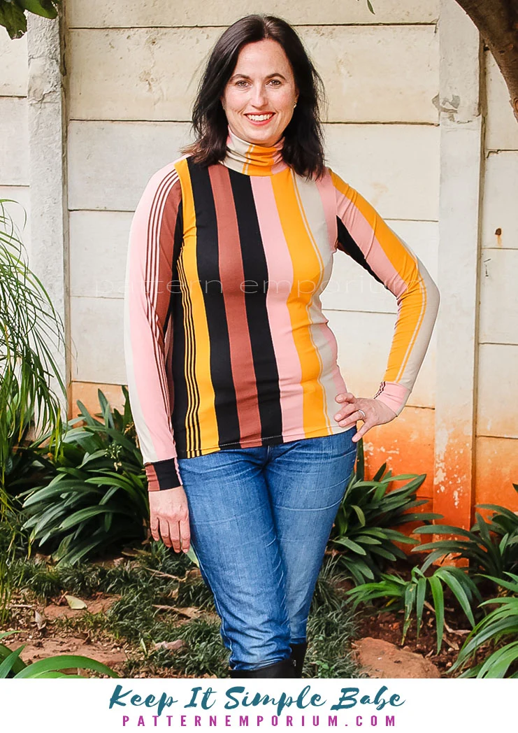 Keep It Simple | Semi Fitted T-shirt PDF Sewing Pattern - Image 50