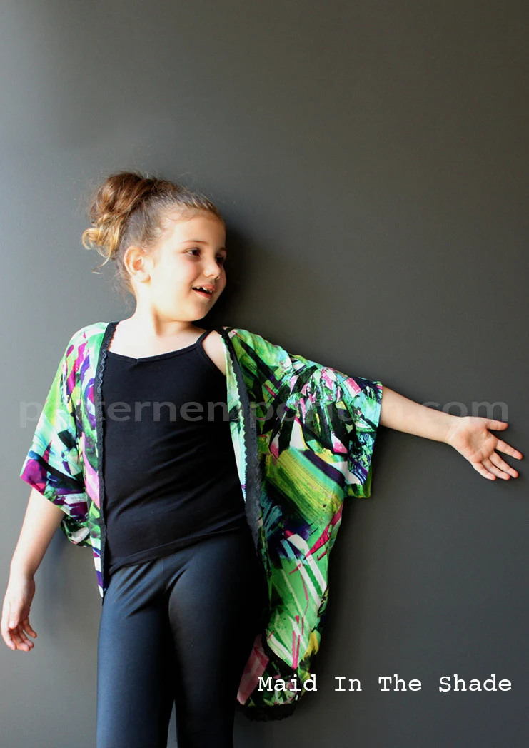 Batwing Jacket | Kids PDF Sewing Pattern - Image 16