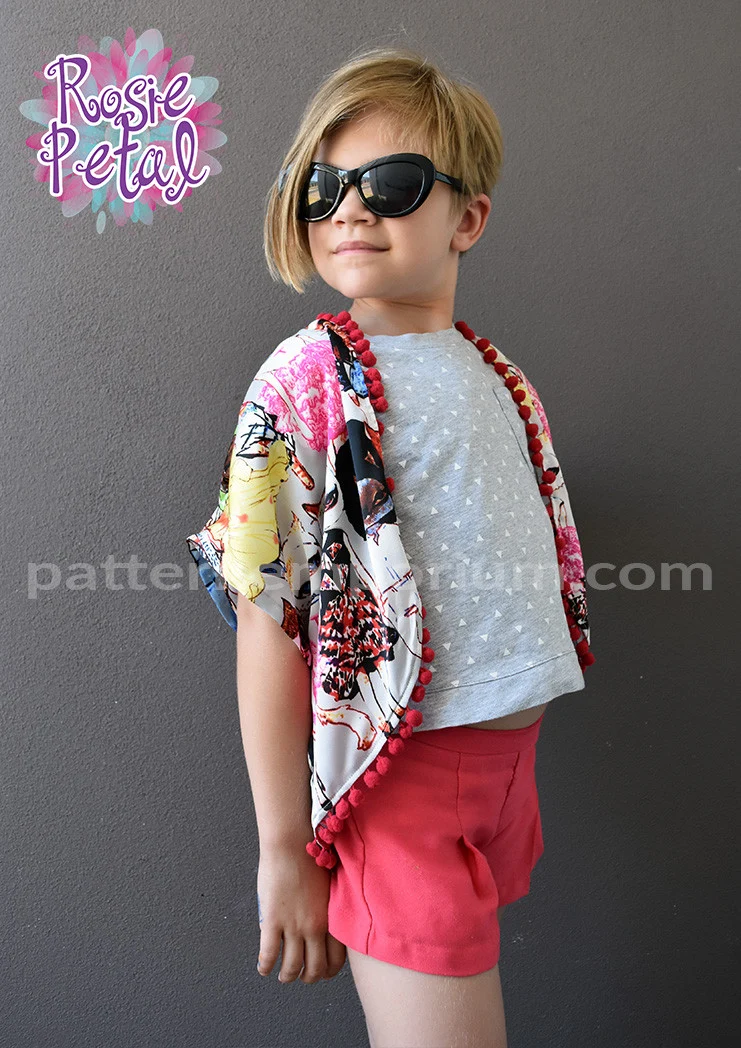 Batwing Jacket | Kids PDF Sewing Pattern - Image 23