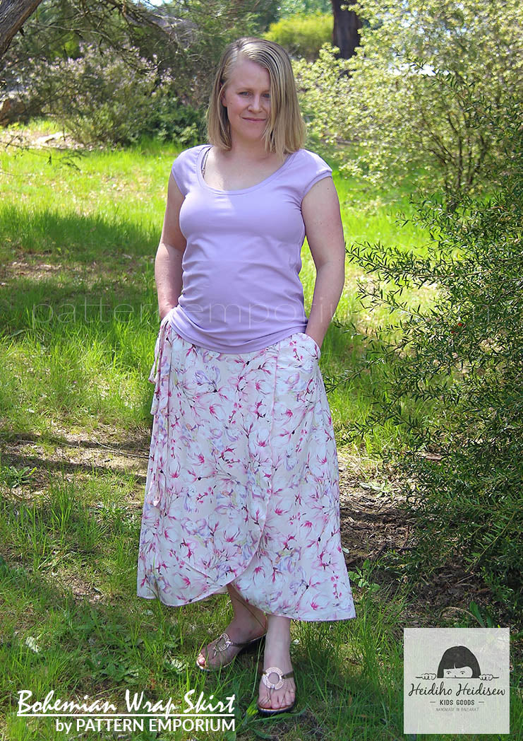 Bohemian Wrap Skirt | PDF Sewing Pattern - Image 43