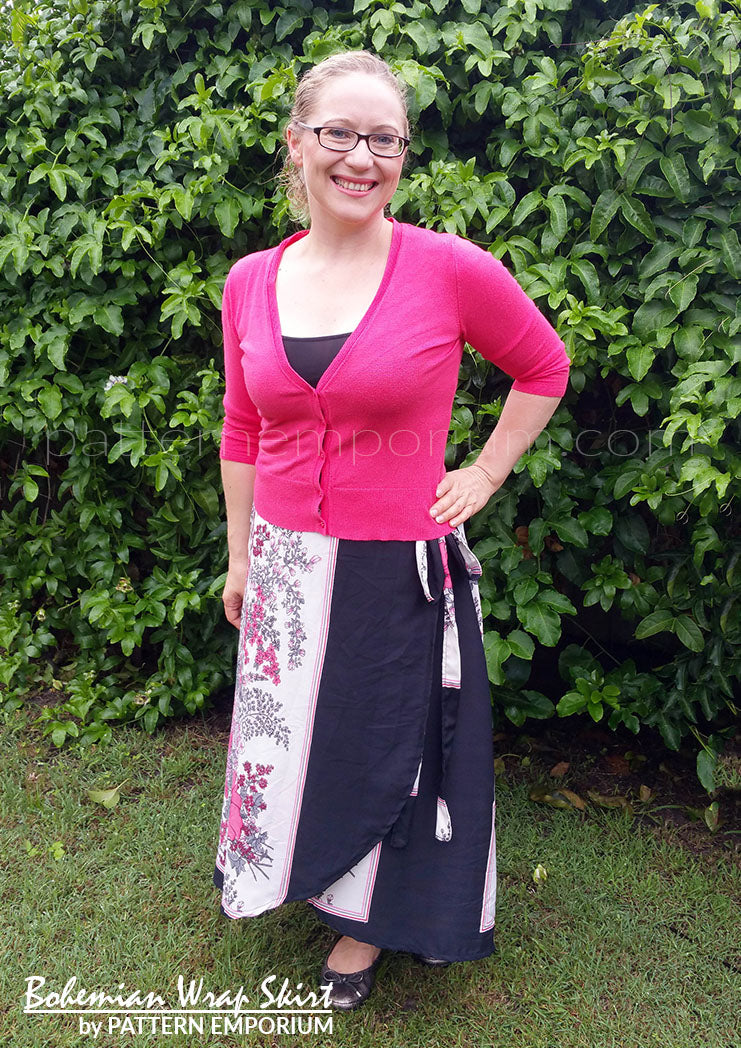Bohemian Wrap Skirt | PDF Sewing Pattern - Image 44
