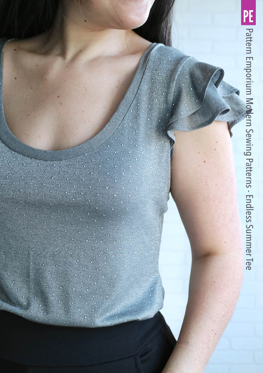 Endless Summer Tee | T-shirt & Tank PDF Sewing Pattern - Image 12