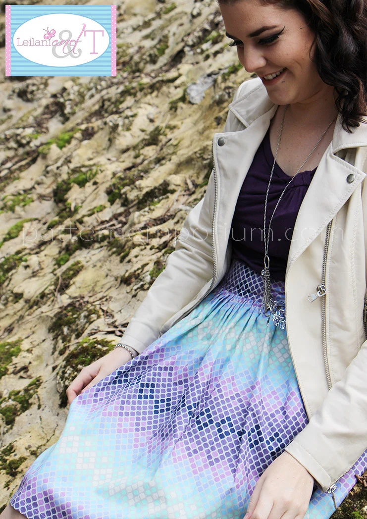 Gathered Skirt | PDF Sewing Pattern - Image 7