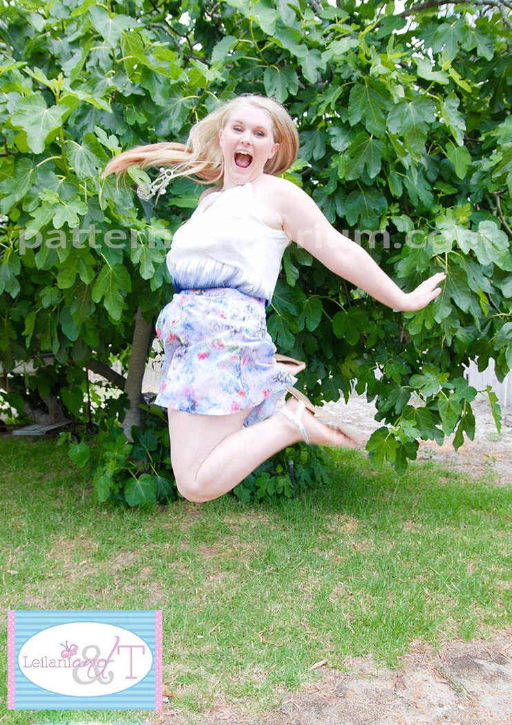 Swing Shorts | Flared Shorts PDF Sewing Pattern - Image 21