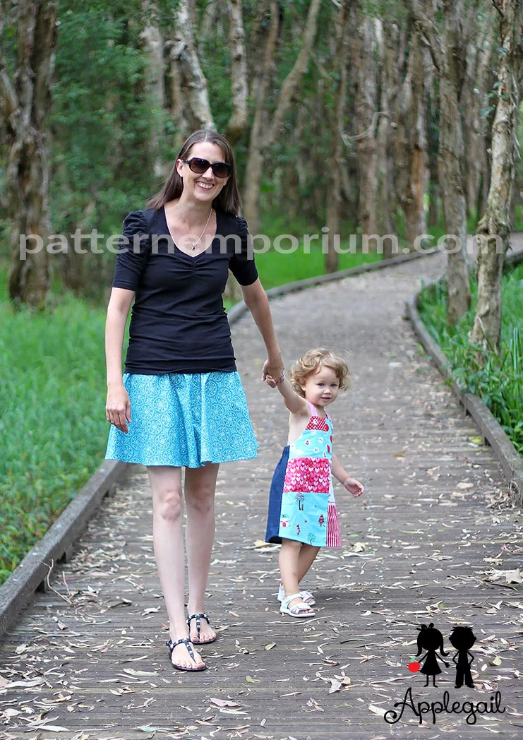 Swing Shorts | Flared Shorts PDF Sewing Pattern - Image 29