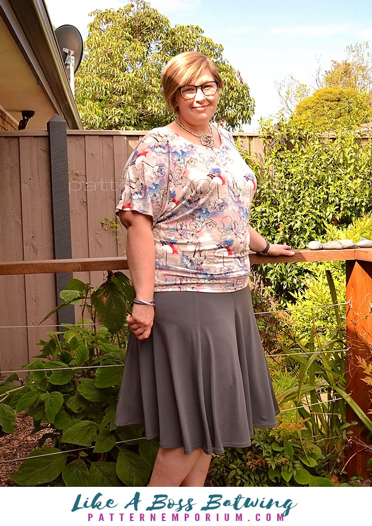 Like A Boss | Tapered Dolman Top PDF Sewing Pattern - Image 55