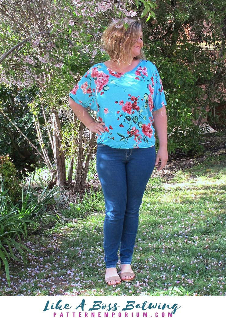 Like A Boss | Tapered Dolman Top PDF Sewing Pattern - Image 71