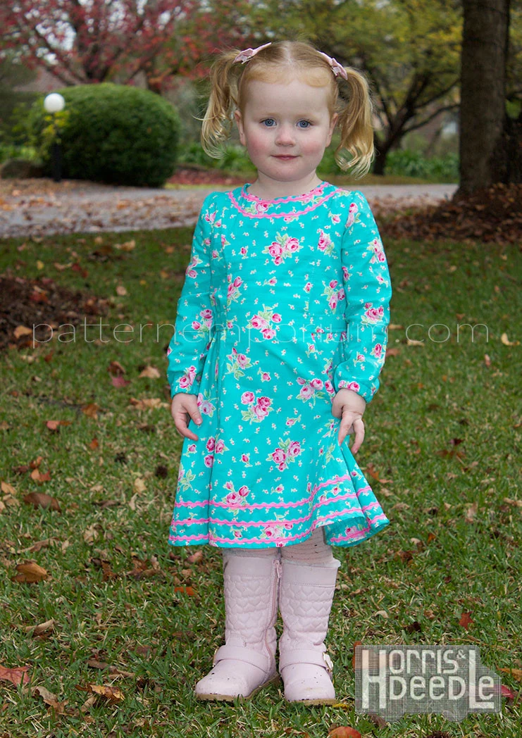 Little Miss Daydream Dress | Girls PDF Sewing Pattern - Image 12