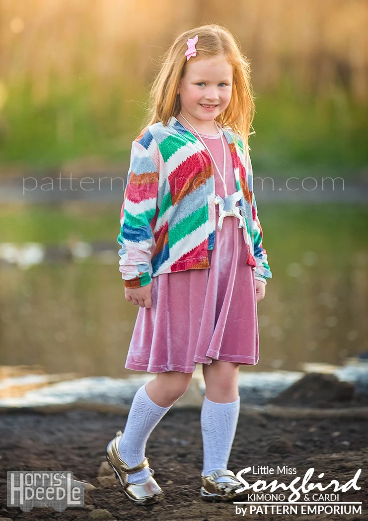 Little Miss Songbird | Duster & Cardi PDF Sewing Pattern - Image 21