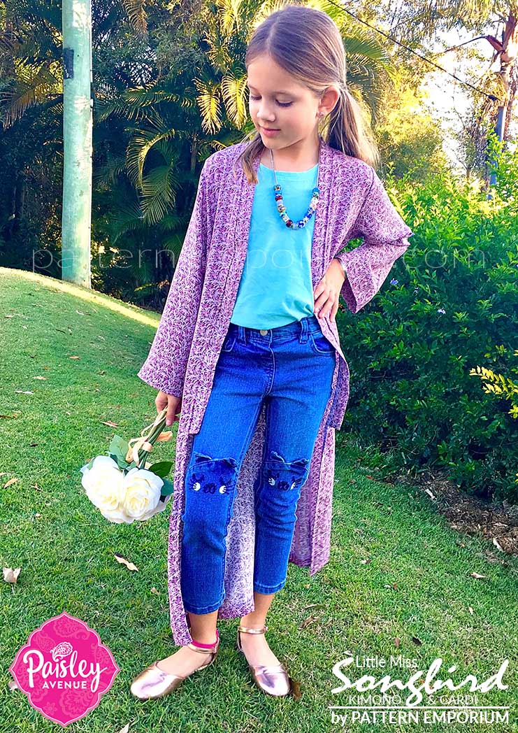 Little Miss Songbird | Duster & Cardi PDF Sewing Pattern - Image 44