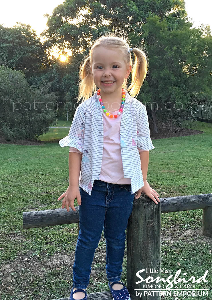 Little Miss Songbird | Duster & Cardi PDF Sewing Pattern - Image 51