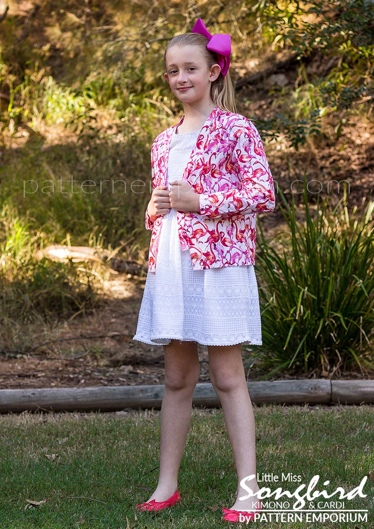 Little Miss Songbird | Duster & Cardi PDF Sewing Pattern - Image 70