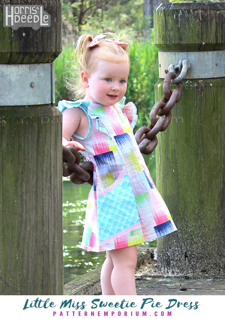 Little Miss Sweetie Pie Dress | Girls PDF Sewing Pattern - Image 13