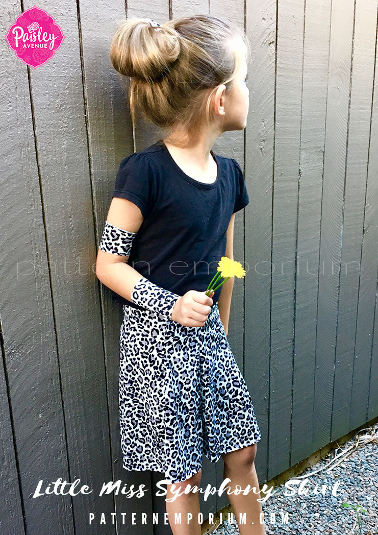 Little Miss Symphony Skirt | Girls PDF Sewing Pattern - Image 12