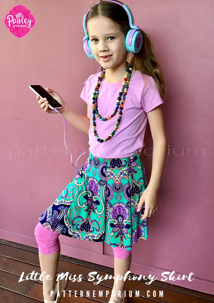 Little Miss Symphony Skirt | Girls PDF Sewing Pattern - Image 13