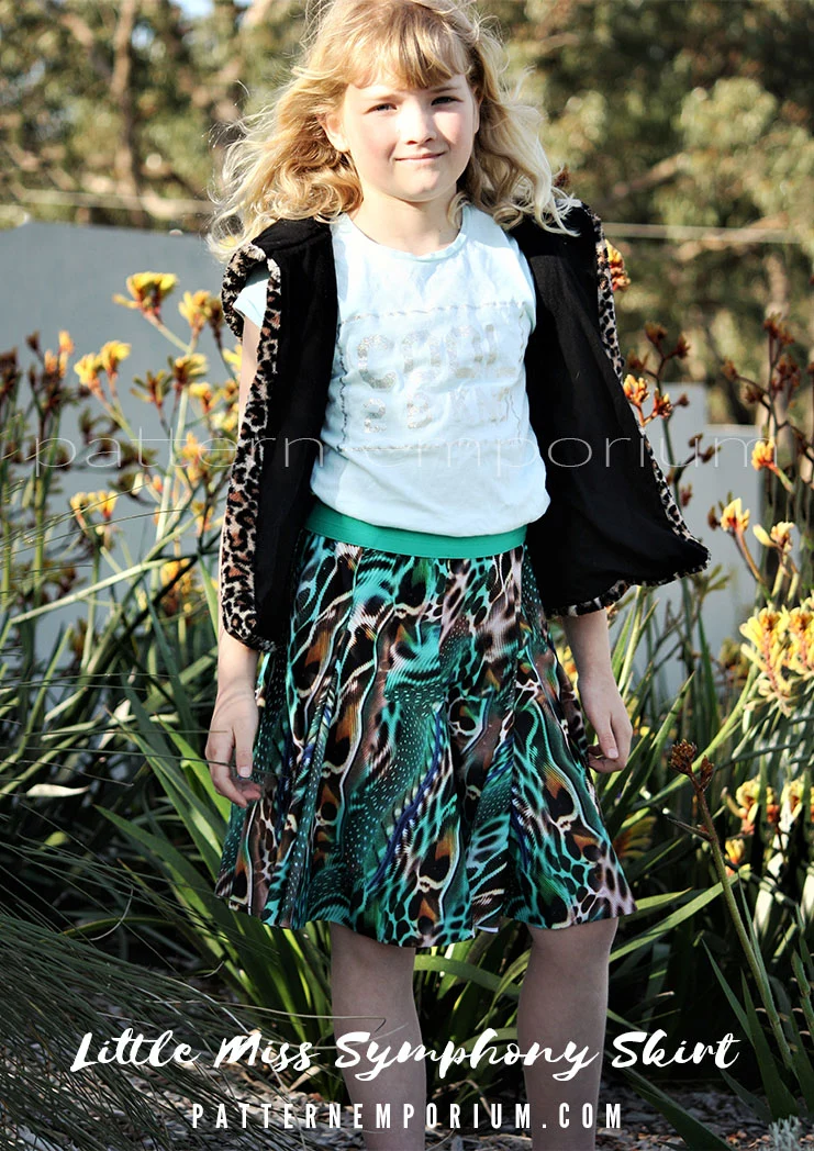 Little Miss Symphony Skirt | Girls PDF Sewing Pattern - Image 17