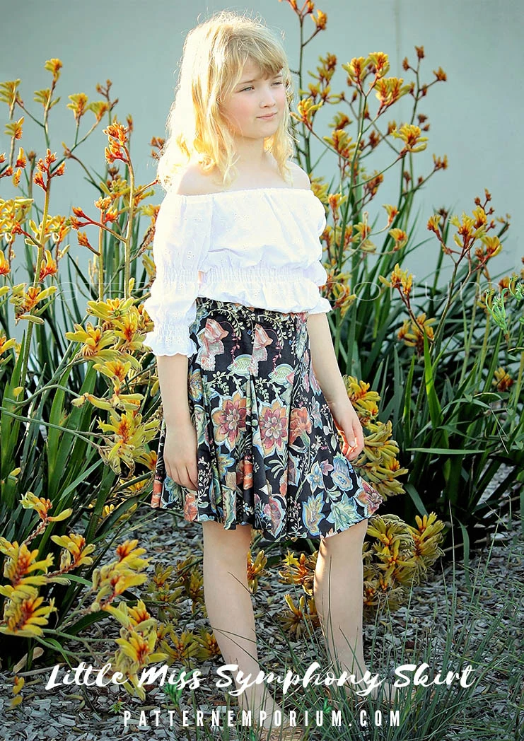Little Miss Symphony Skirt | Girls PDF Sewing Pattern - Image 18