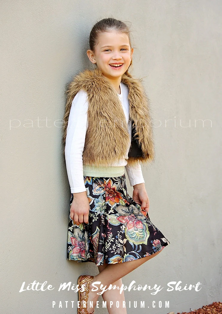 Little Miss Symphony Skirt | Girls PDF Sewing Pattern - Image 19
