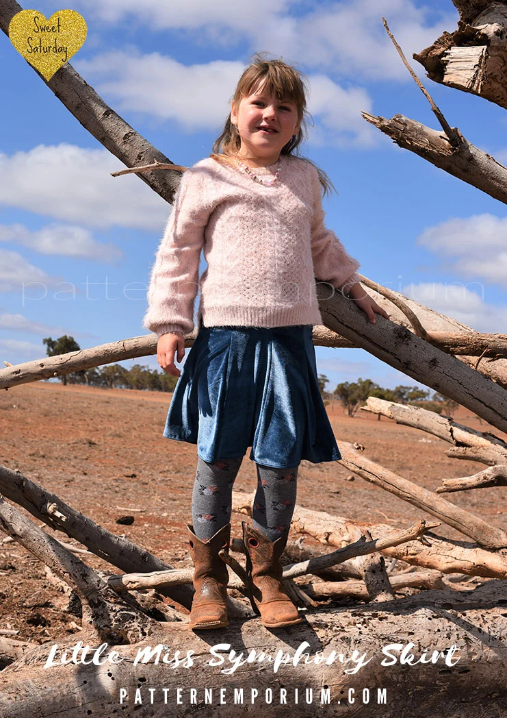 Little Miss Symphony Skirt | Girls PDF Sewing Pattern - Image 21