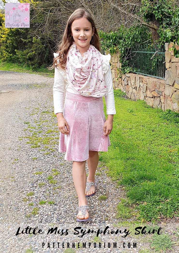 Little Miss Symphony Skirt | Girls PDF Sewing Pattern - Image 23