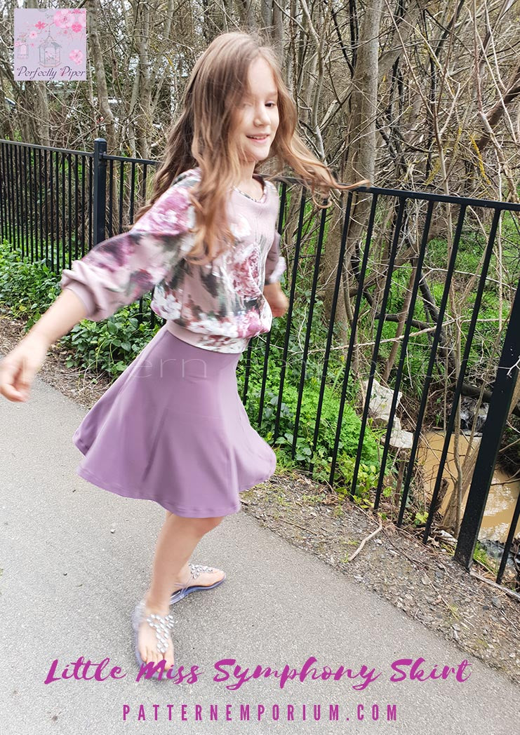 Little Miss Symphony Skirt | Girls PDF Sewing Pattern - Image 24