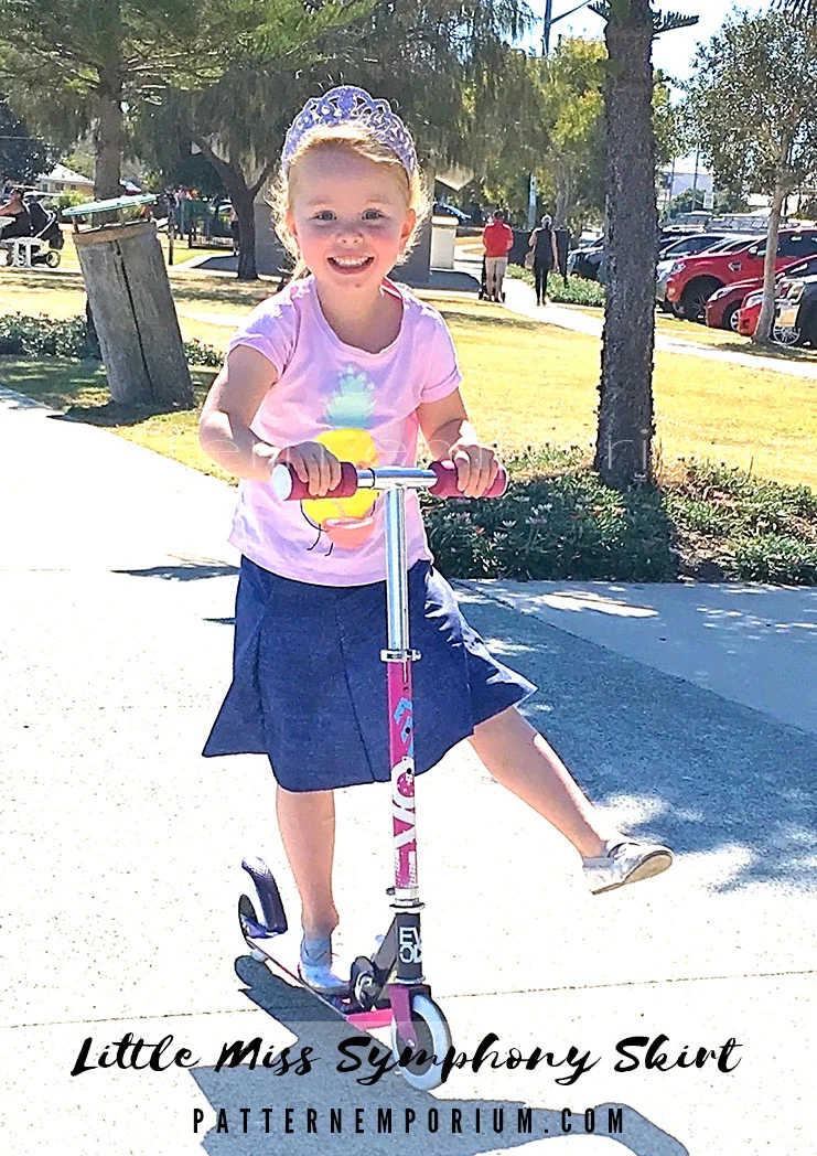 Little Miss Symphony Skirt | Girls PDF Sewing Pattern - Image 25