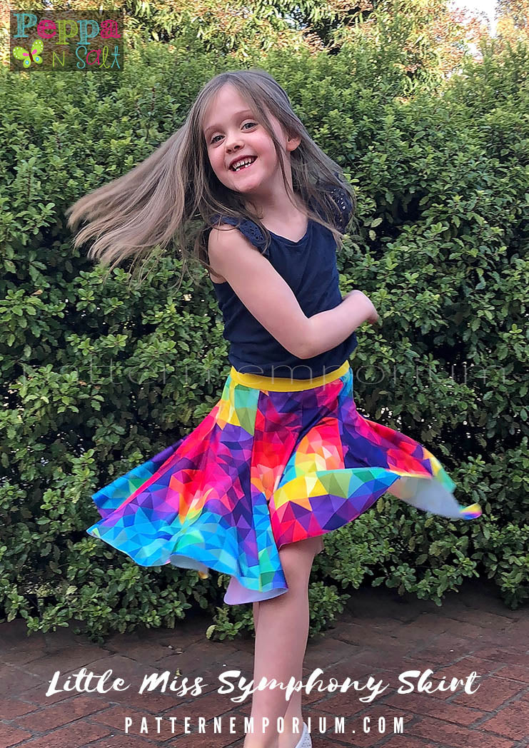 Little Miss Symphony Skirt | Girls PDF Sewing Pattern - Image 27
