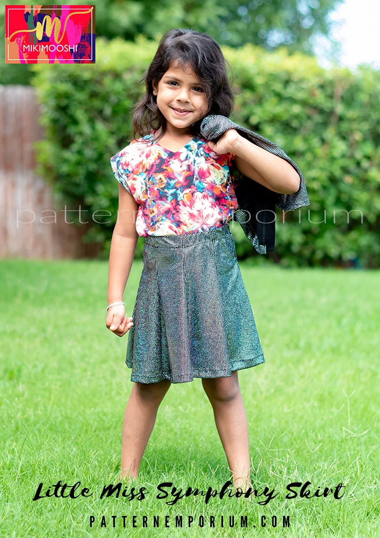 Little Miss Symphony Skirt | Girls PDF Sewing Pattern - Image 43