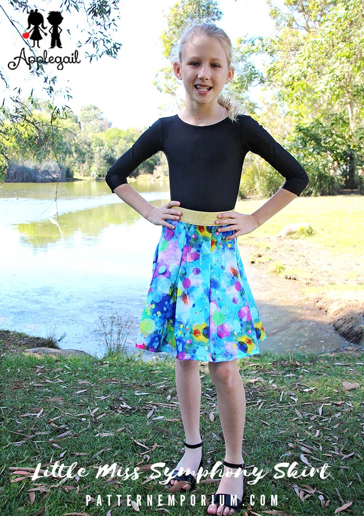 Little Miss Symphony Skirt | Girls PDF Sewing Pattern - Image 45