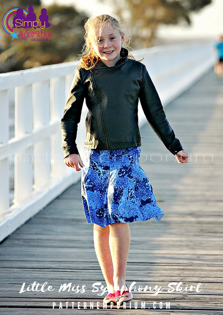 Little Miss Symphony Skirt | Girls PDF Sewing Pattern - Image 46