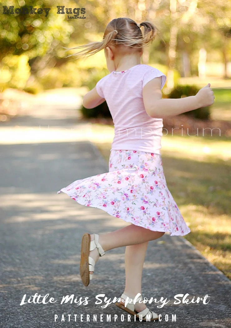 Little Miss Symphony Skirt | Girls PDF Sewing Pattern - Image 47