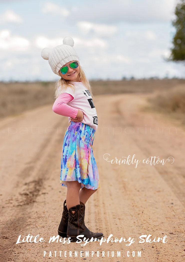 Little Miss Symphony Skirt | Girls PDF Sewing Pattern - Image 7