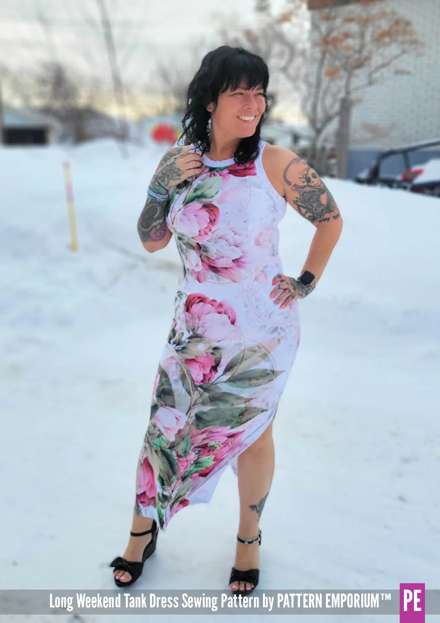 Long Weekend | Wide Binding Tank Dress PDF Sewing Pattern - Image 13