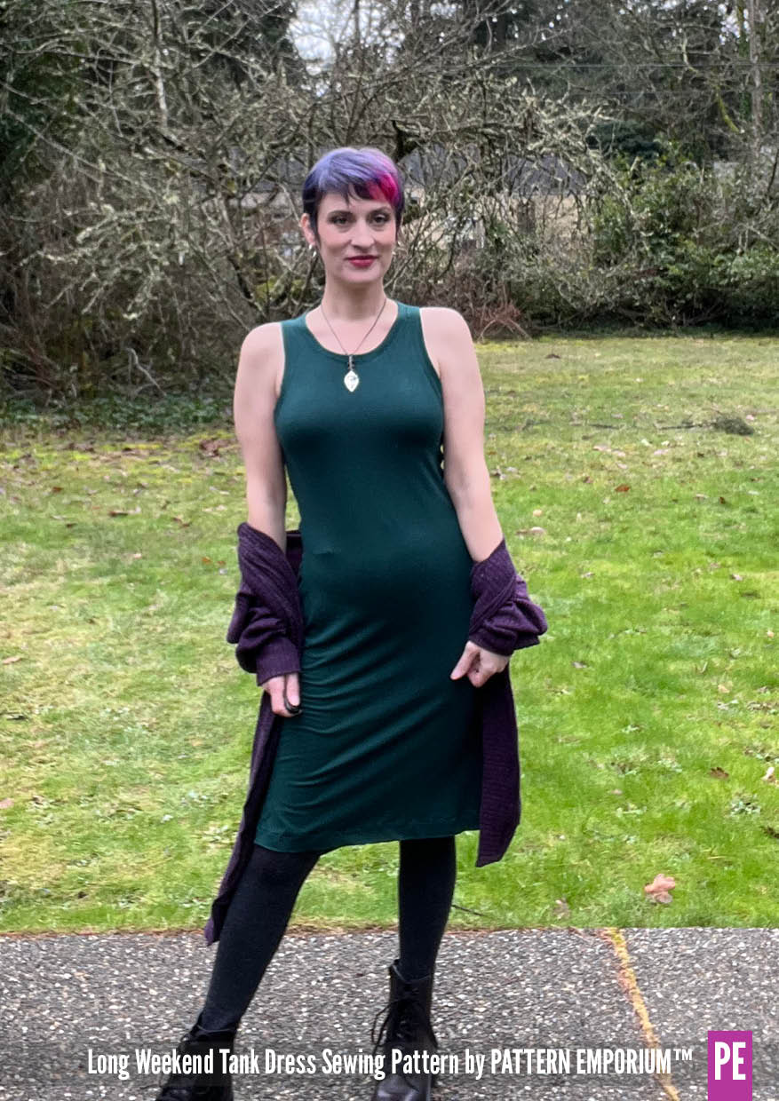 Long Weekend | Wide Binding Tank Dress PDF Sewing Pattern - Image 40