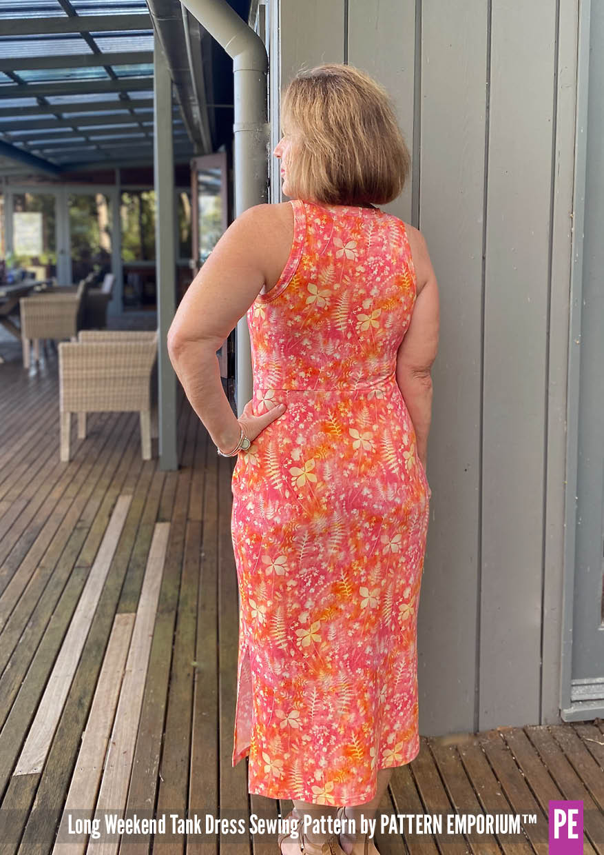 Long Weekend | Wide Binding Tank Dress PDF Sewing Pattern - Image 48