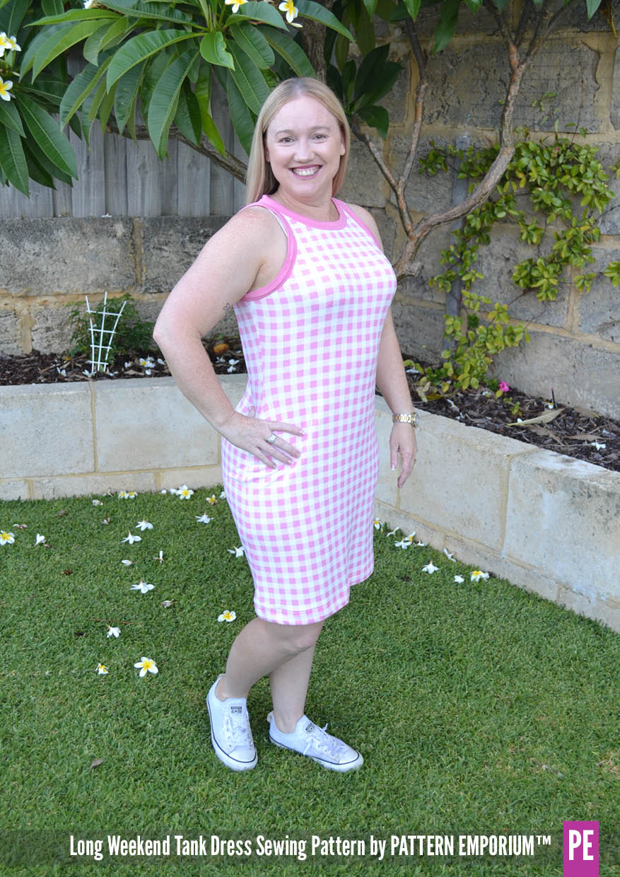 Long Weekend | Wide Binding Tank Dress PDF Sewing Pattern - Image 50