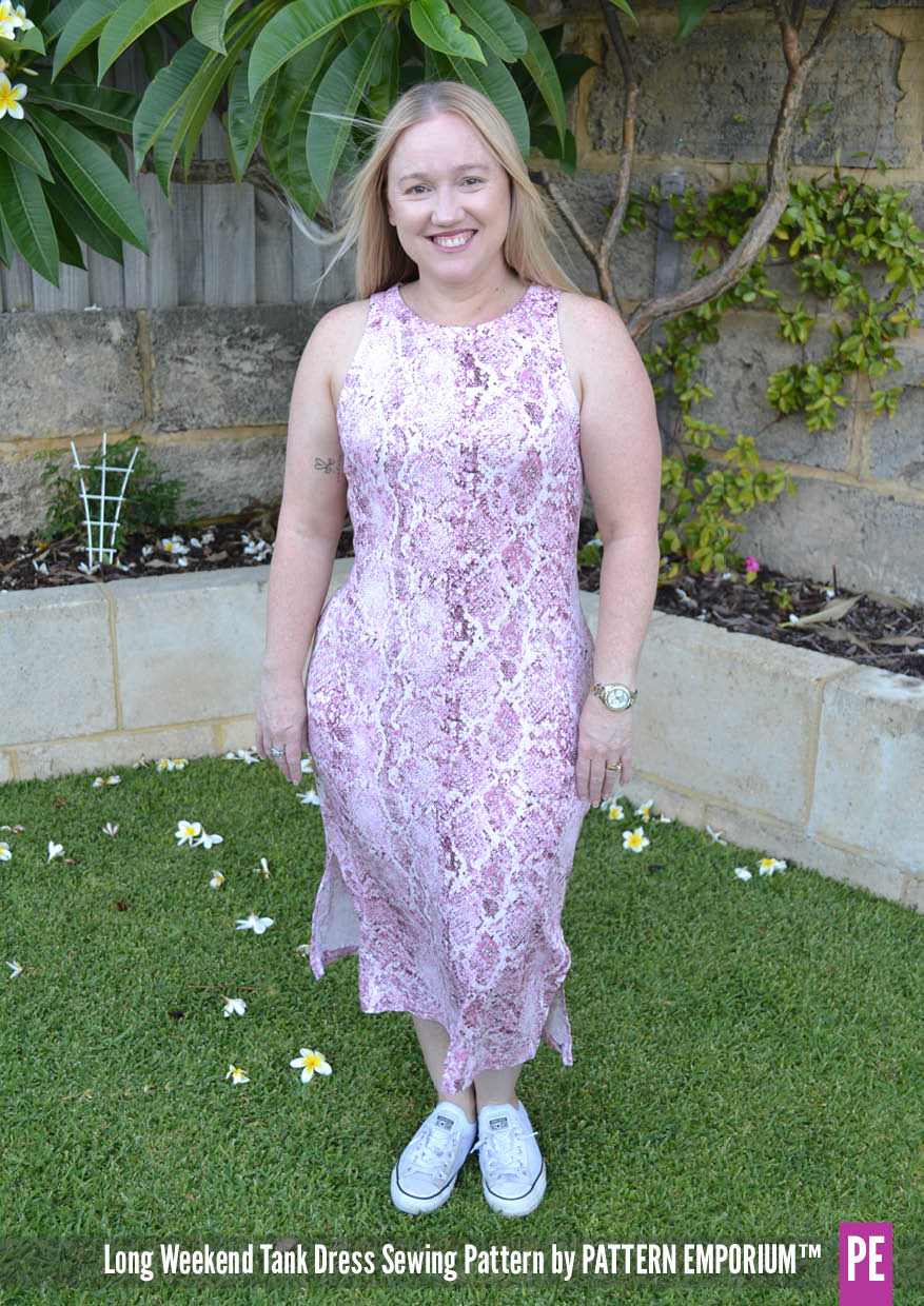 Long Weekend | Wide Binding Tank Dress PDF Sewing Pattern - Image 52