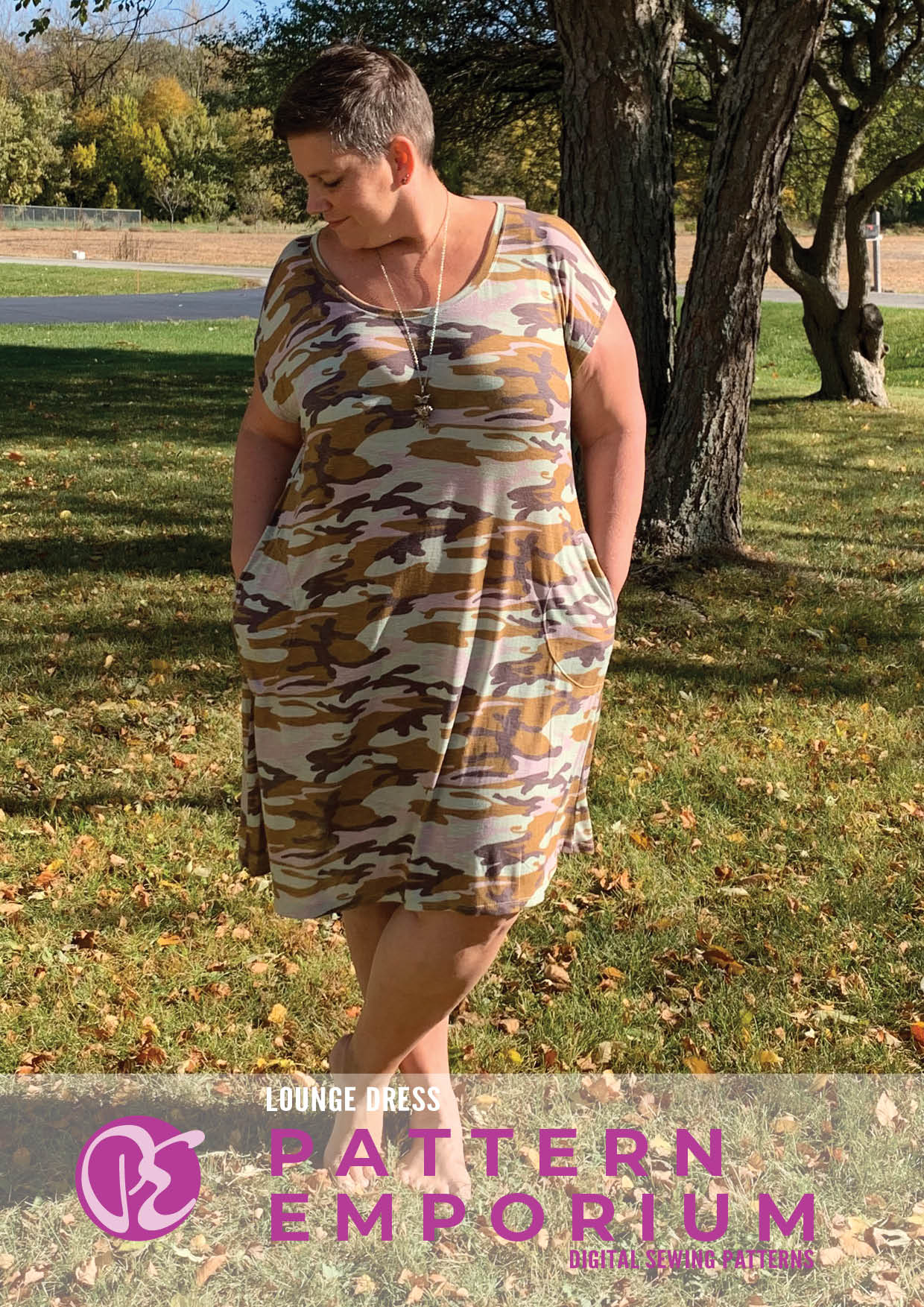 Lounge Dress | Relaxed Fit Dress PDF Sewing Pattern - Image 40