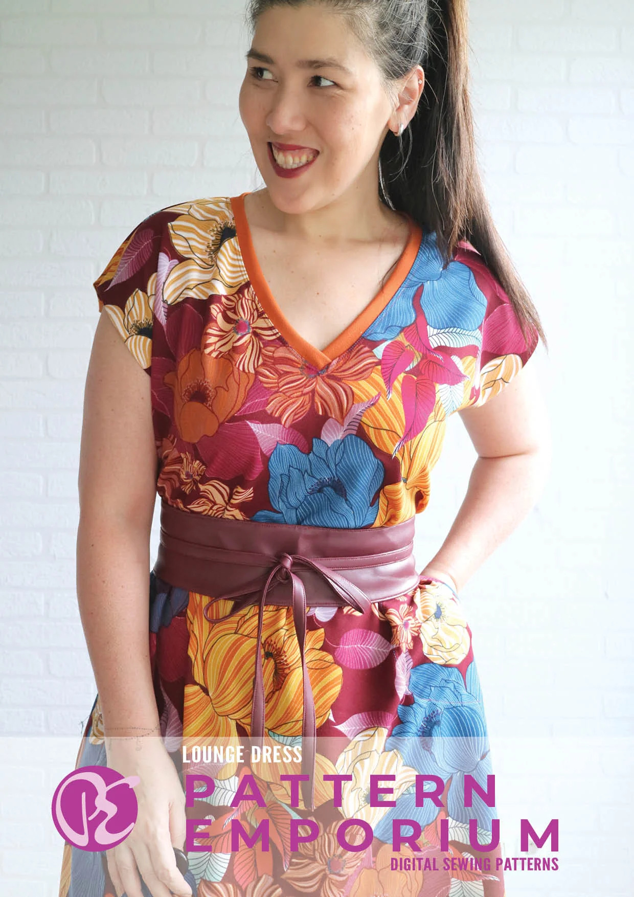 Lounge Dress | Relaxed Fit Dress PDF Sewing Pattern - Image 44