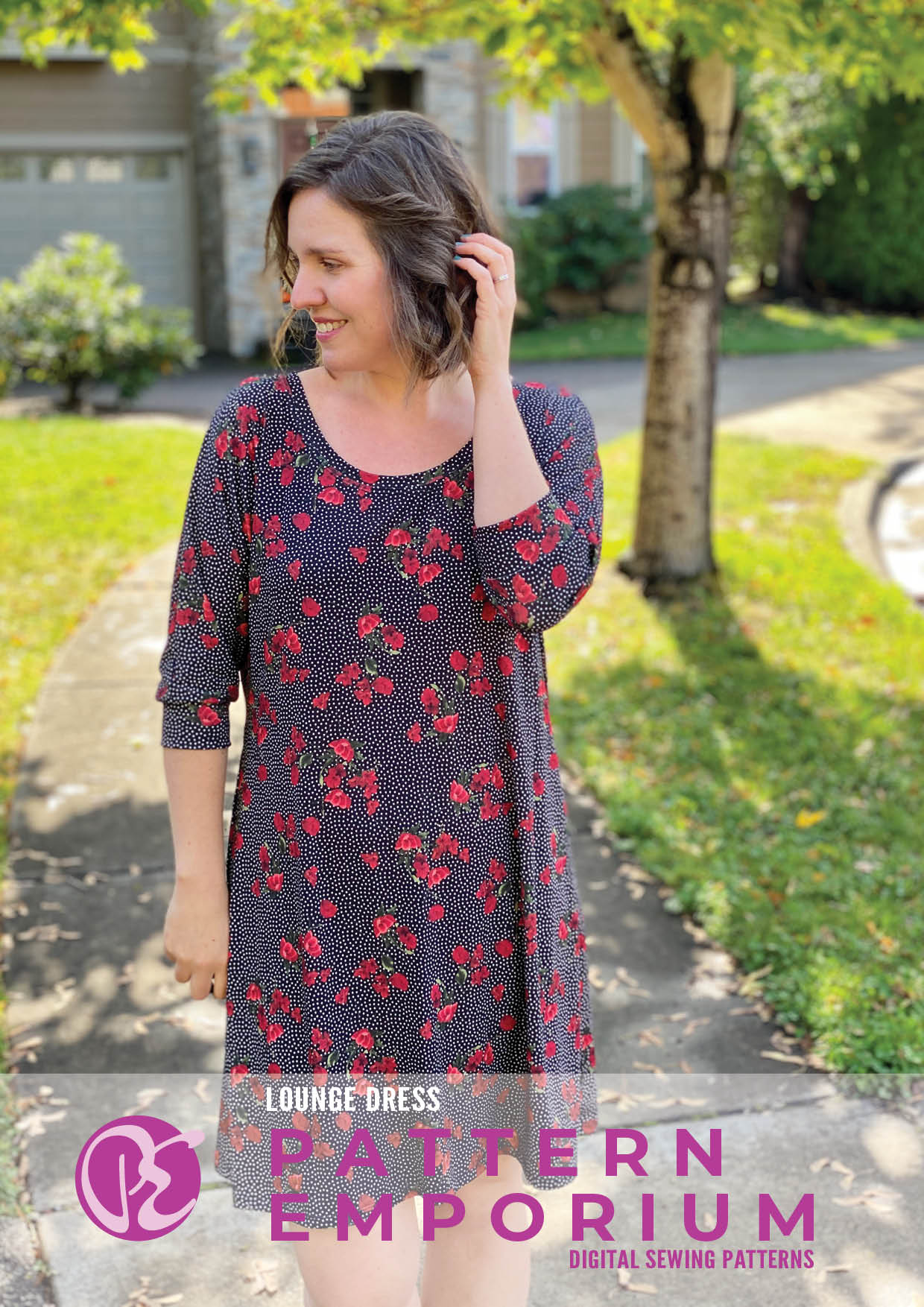Lounge Dress | Relaxed Fit Dress PDF Sewing Pattern - Image 57
