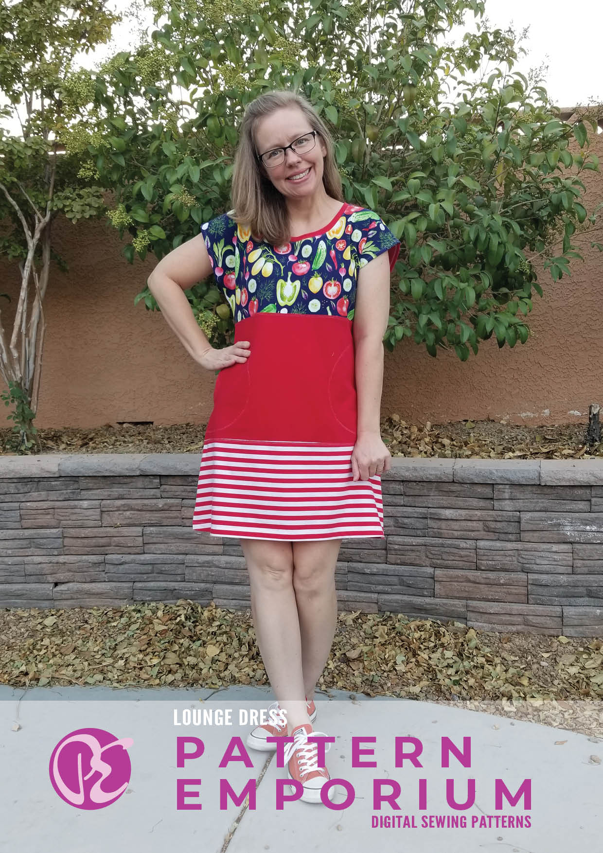 Lounge Dress | Relaxed Fit Dress PDF Sewing Pattern - Image 79