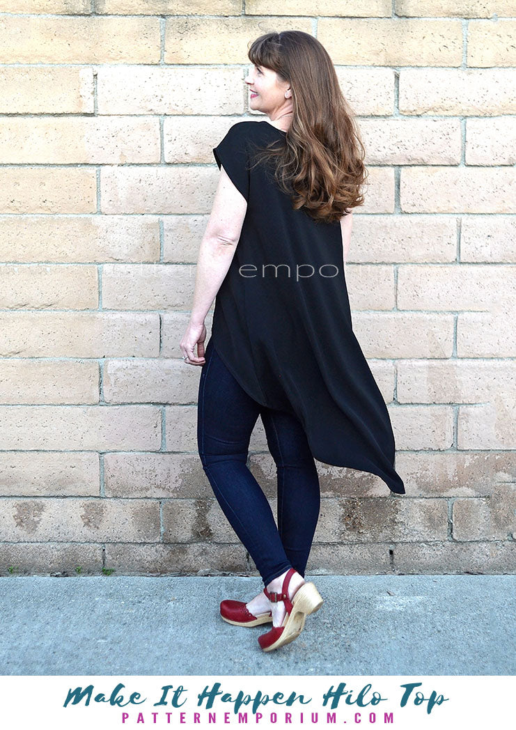 Make It Happen | Woven High-low Top PDF Sewing Pattern - Image 33