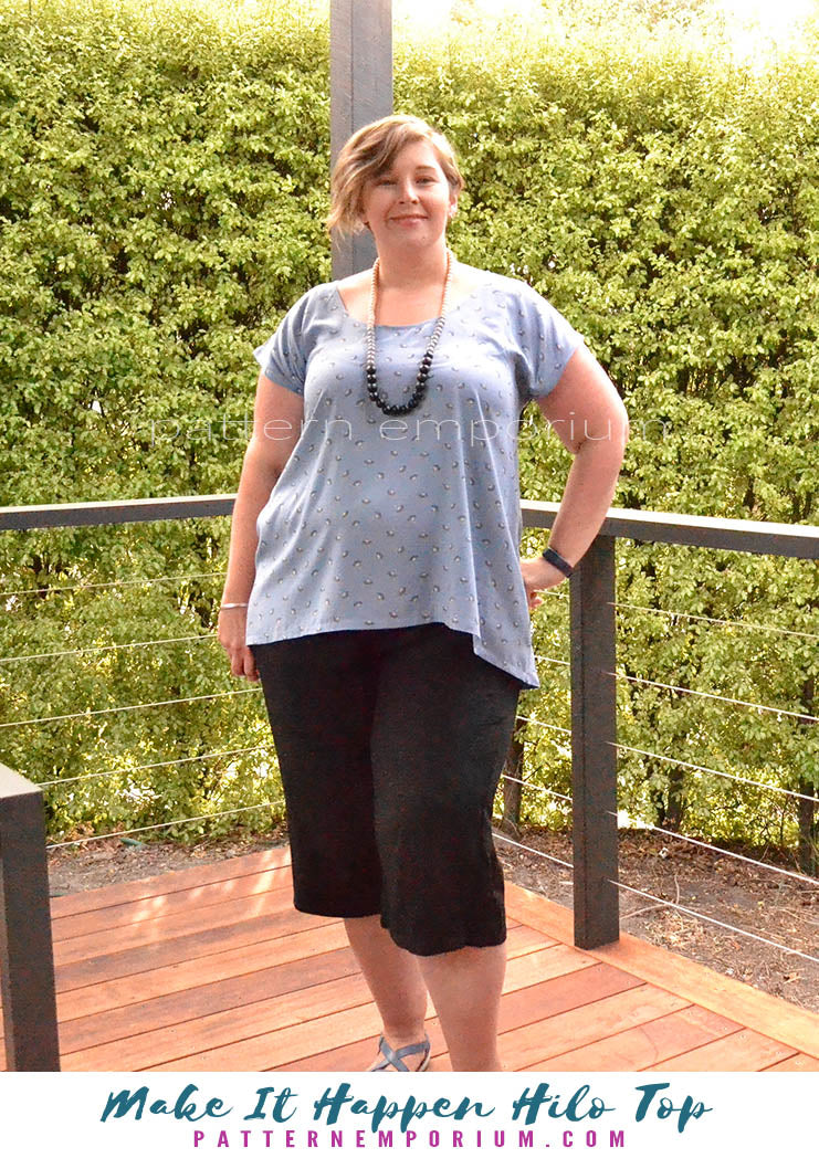 Make It Happen | Woven High-low Top PDF Sewing Pattern - Image 48