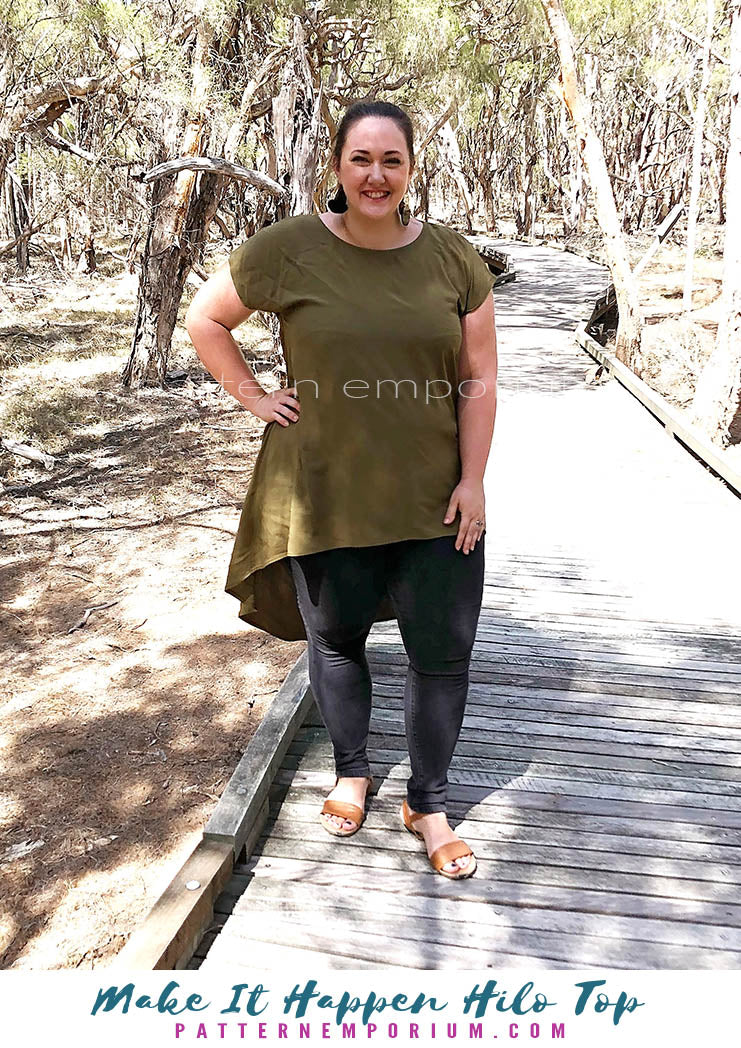 Make It Happen | Woven High-low Top PDF Sewing Pattern - Image 58