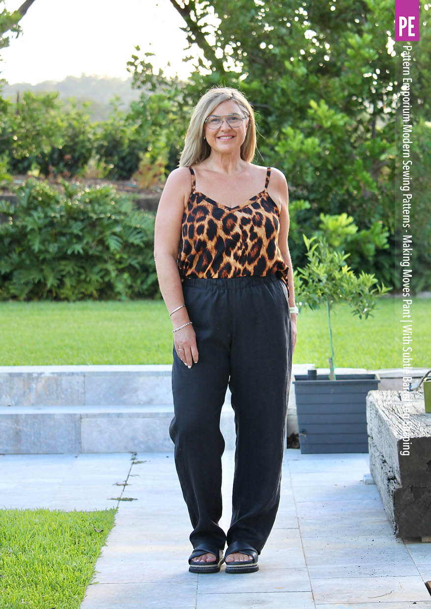 Making Moves Pants | With Subtle Barrel Leg Shaping PDF Sewing Pattern - Image 23