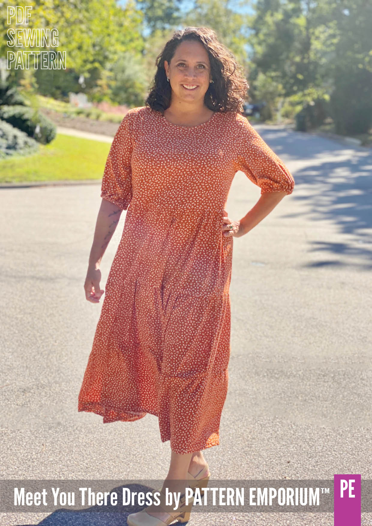 Meet You There | Tiered Dress & Top PDF Sewing Pattern - Image 19