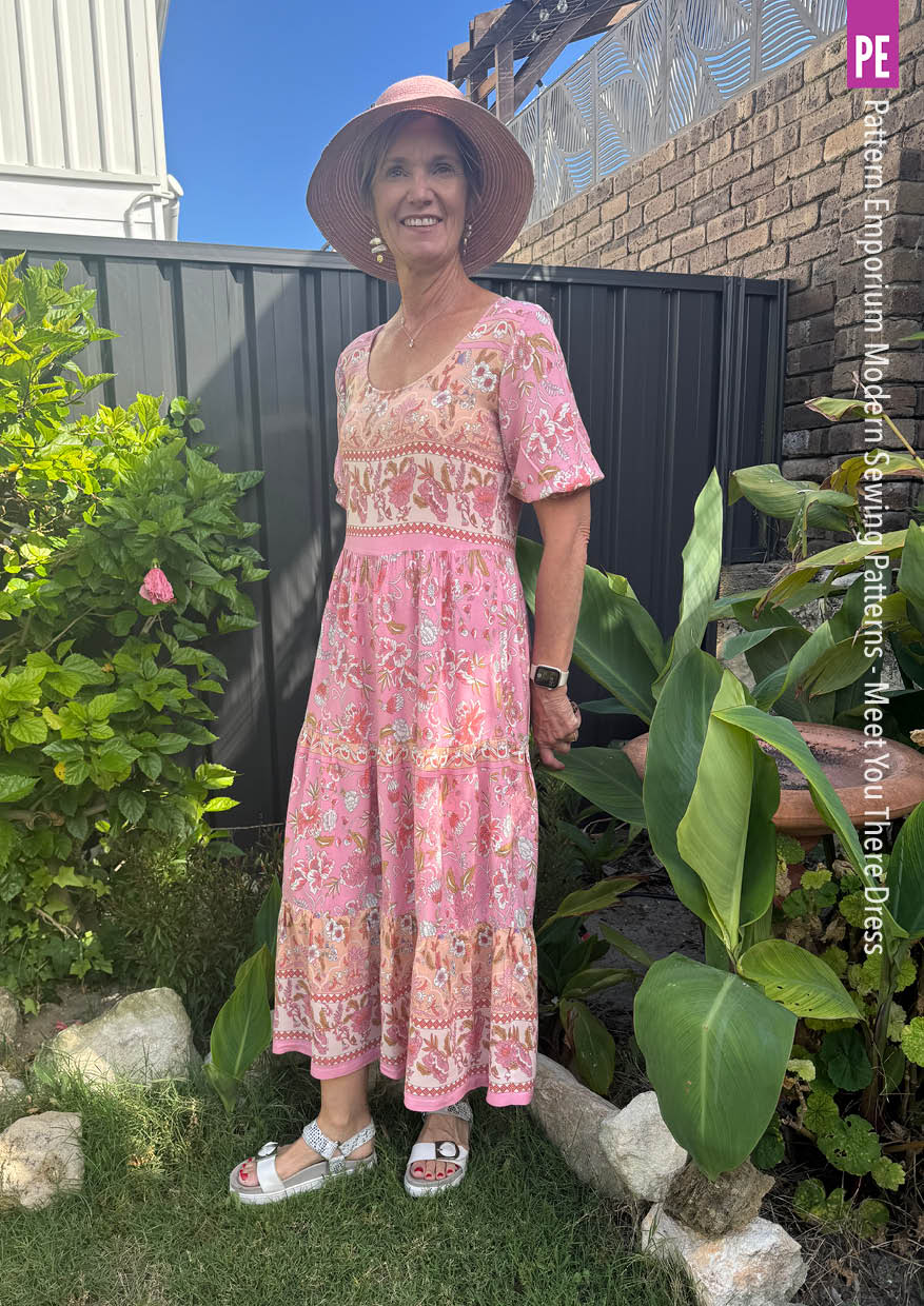 Meet You There | Tiered Dress & Top PDF Sewing Pattern - Image 23