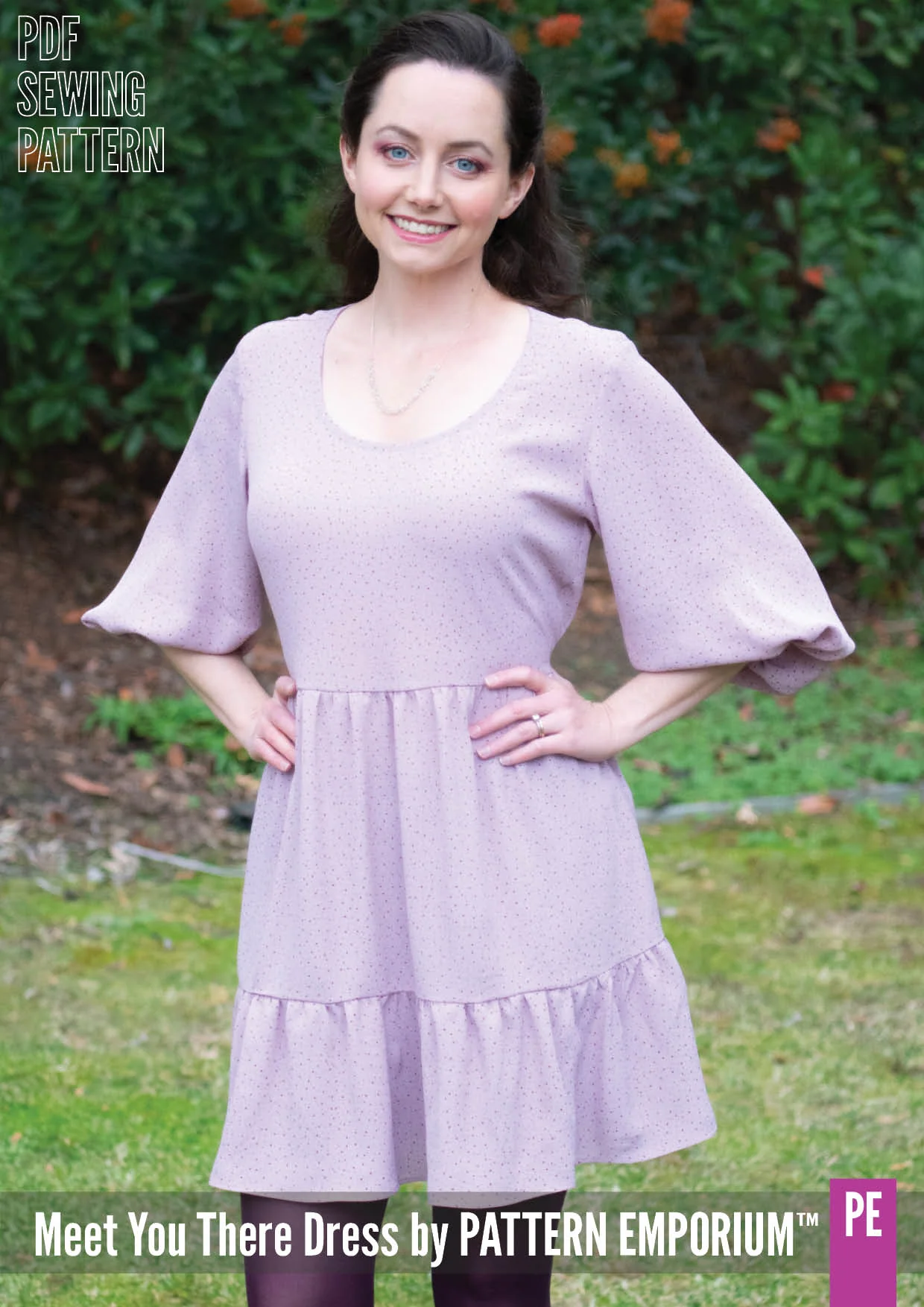 Meet You There | Tiered Dress & Top PDF Sewing Pattern - Image 42
