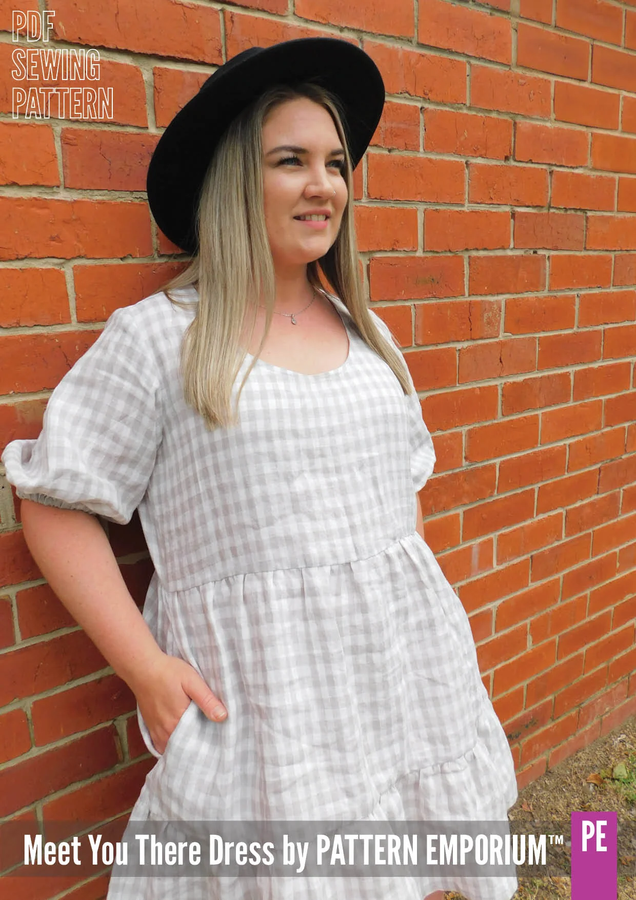 Meet You There | Tiered Dress & Top PDF Sewing Pattern - Image 5