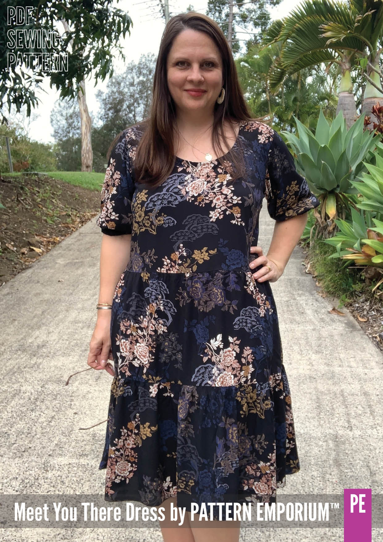 Meet You There | Tiered Dress & Top PDF Sewing Pattern - Image 69